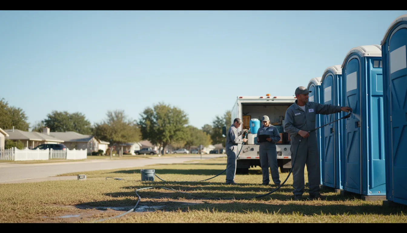 Long-Term Portable Toilet Rental in Nashville, IL near me